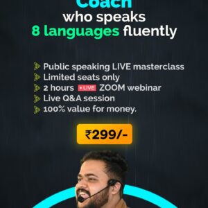 Public speaking webinar